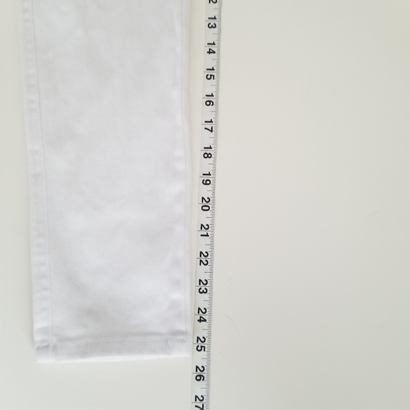 New York & Co. Soho Jeans White Ankle Leggings, Size 8 - Picture 10 of 10